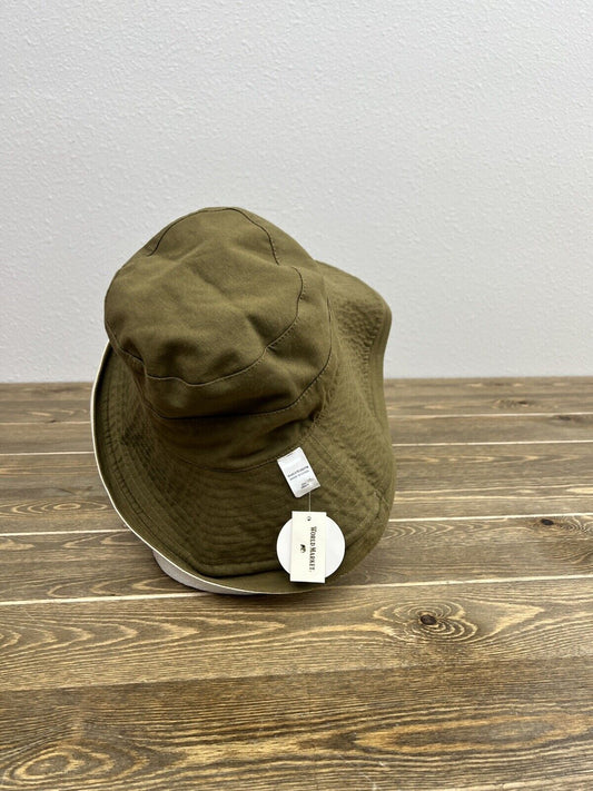 World Market 22inc Reversible Packable Hat Canvas