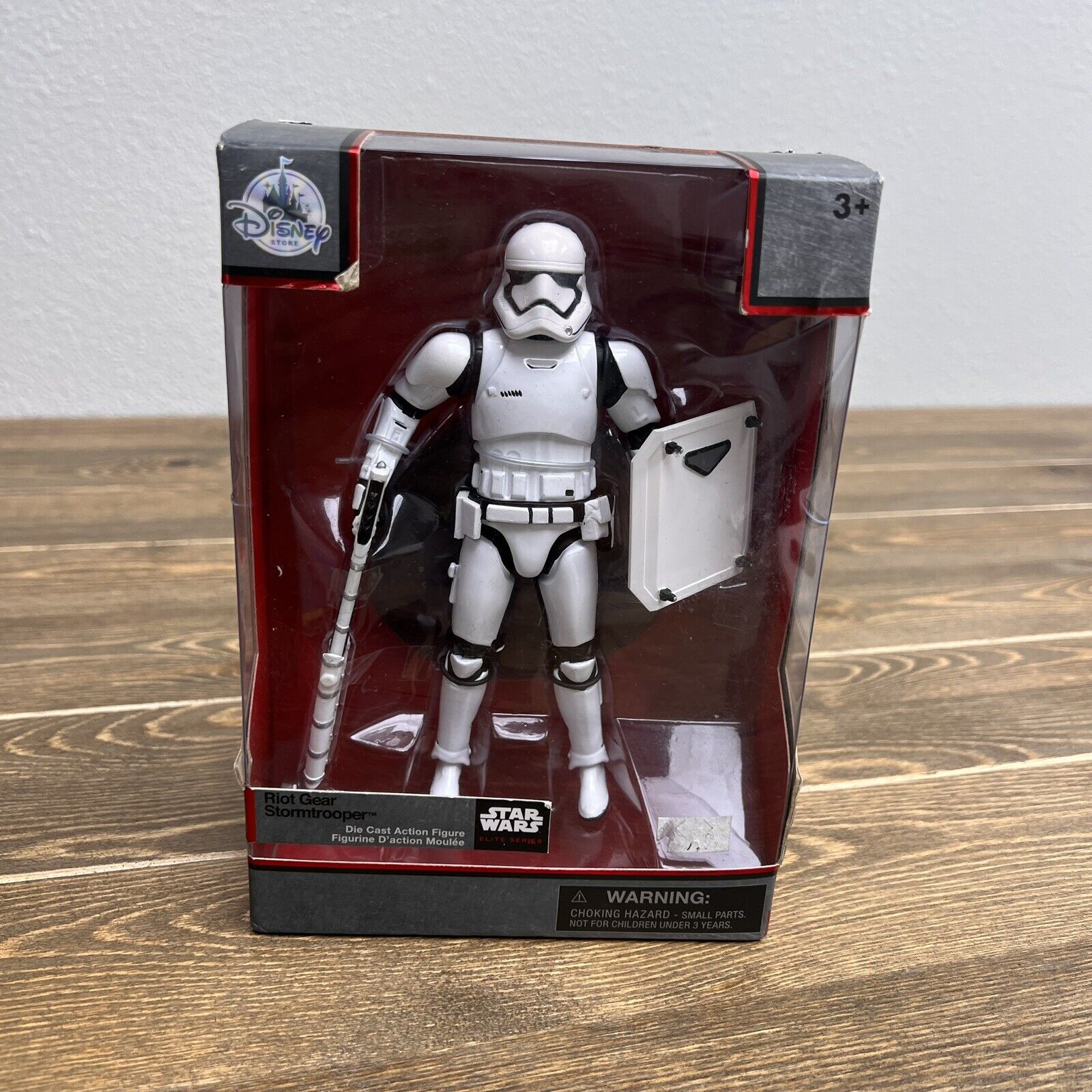 DISNEY STAR WARS ELITE RIOT GEAR STORMTROOPER DISNEY DIE CAST BLACK SERIES