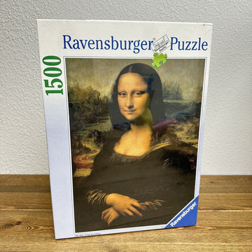 Mona Lisa - Ravensburger Puzzle 1500 Pieces - New Sealed Old Stock 1993 Germany