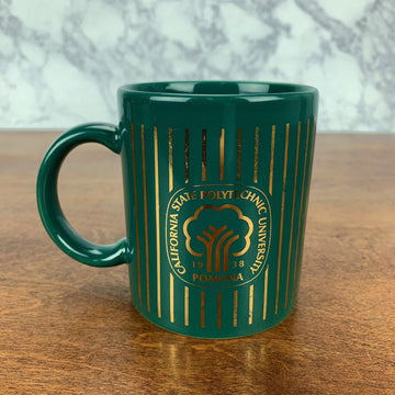 United States Polytechnic University Pomona 1938 Green Mug Cal Poly