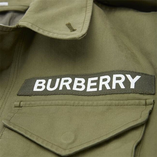 BURBERRY Men's Middleton Patch Military Green Jacket Size 52 ( US 42 or L / XL )