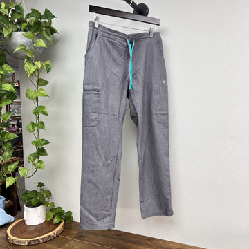 FIGS Technical Collection TW2000p Cargo Graphite Grey Scrub Pants Small