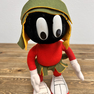 Warner Bros Looney Tunes Marvin the Martian Plush Stuffed Doll/Toy 1993