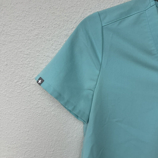 Figs Catarina One Pocket Green Scrub Top Size XS Style FW1000