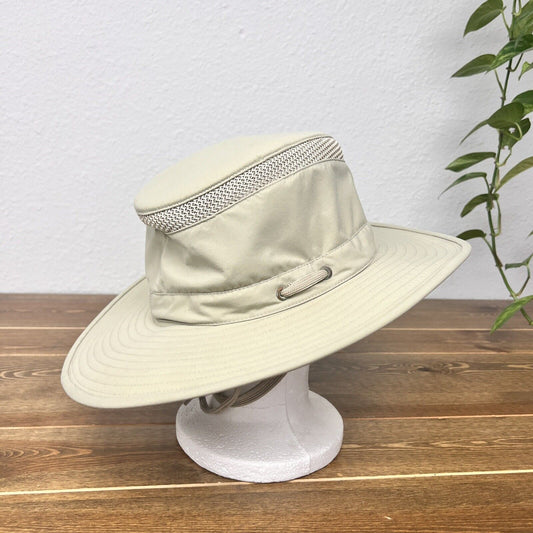 'THE AIRFLO TILLEY' HAT LTM6 Size 7 3/4  WATERPROOF VENTED Safari Fishing Hiking