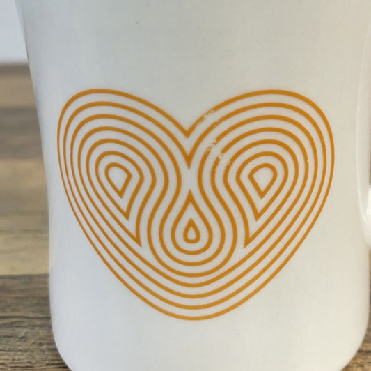 Dripp Coffee from Southern California - Heavy Coffee Mug Heart Coffee Together