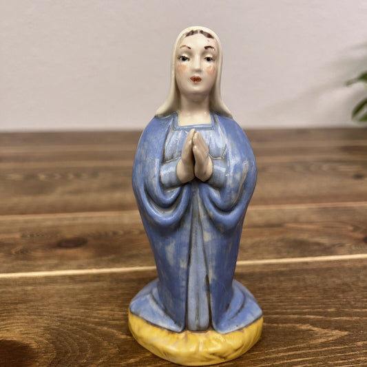 Vintage Christmas Nativity Mary By Holland Mold 5.5”