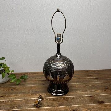 Vintage Mid Century Westcal Metal Table Lamp