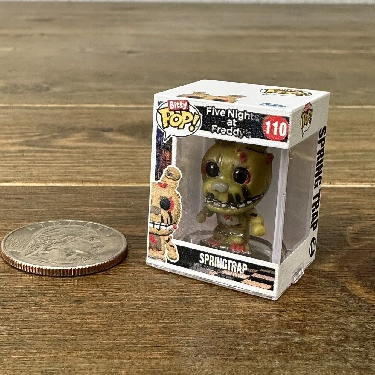 Funko Bitty Pop! Springtrap #110 FNaF Five Nights at Freddy's 1/6 Chase Vinyl