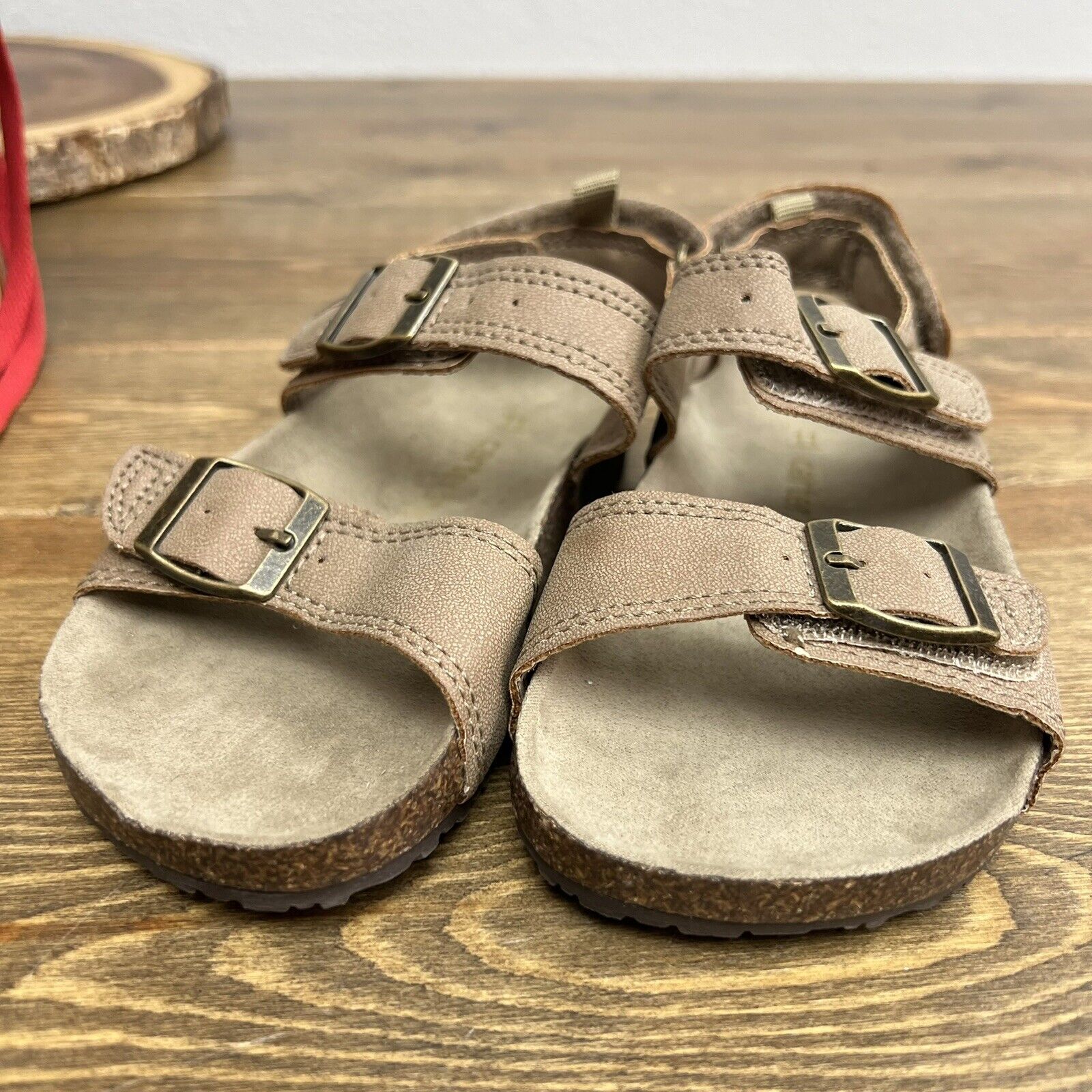 Carters ALDUS Brown Size 11 Kids Cork Sandals