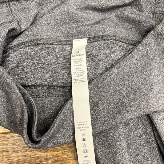 Lululemon Speed Up Tight Leggings Grey Women's 4