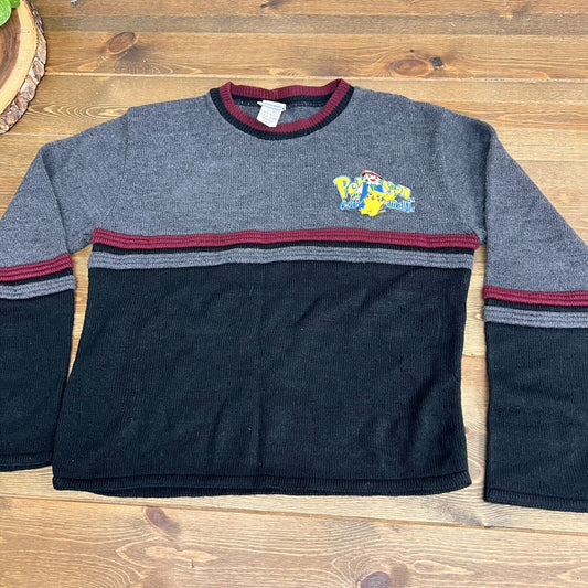 Vintage Pokemon sweater Youth Size M 10-12 Made In USA