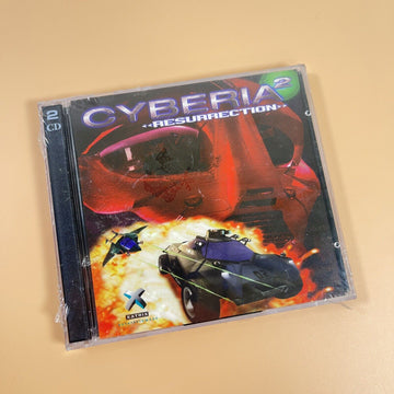 CYBERIA 2 Resurrection PC Game Sealed - Windows 95 CD-ROM Vintage 2-Disk Set