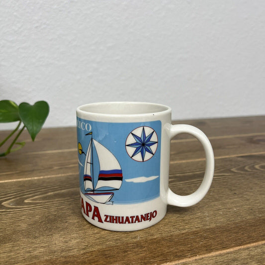 Ixtapa Zihuatanejo Coffee Mug Vintage Souvenir