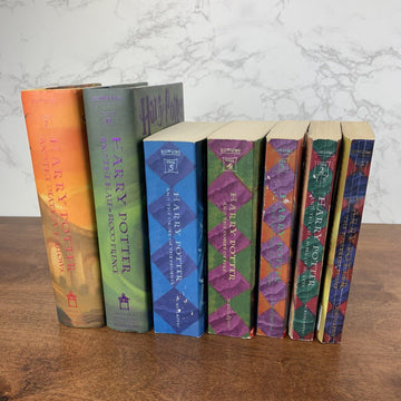 HARRY POTTER Complete Series Years 1-7 Hardcover & Paperback Books J.K. ROWLING