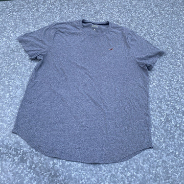 HOLLISTER  MEN'S T-SHIRT Gray Xl