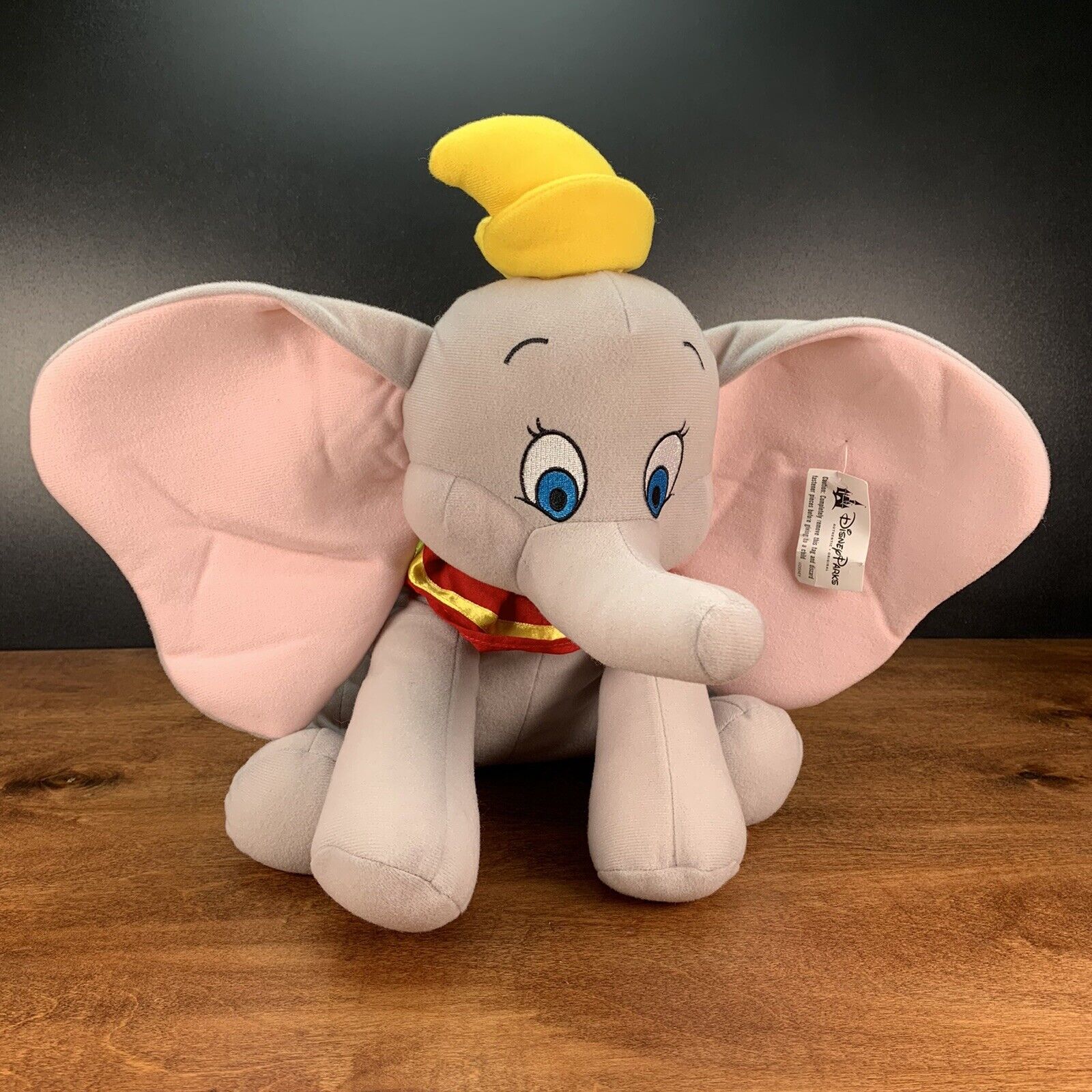 Disney Parks Dumbo Plush from Disneyland Stuffed Animal Elephant 13” Tall