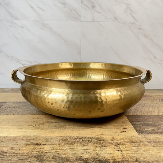 Gold Brass Handmade Hammered Metal Decorative Bowl Home Decor