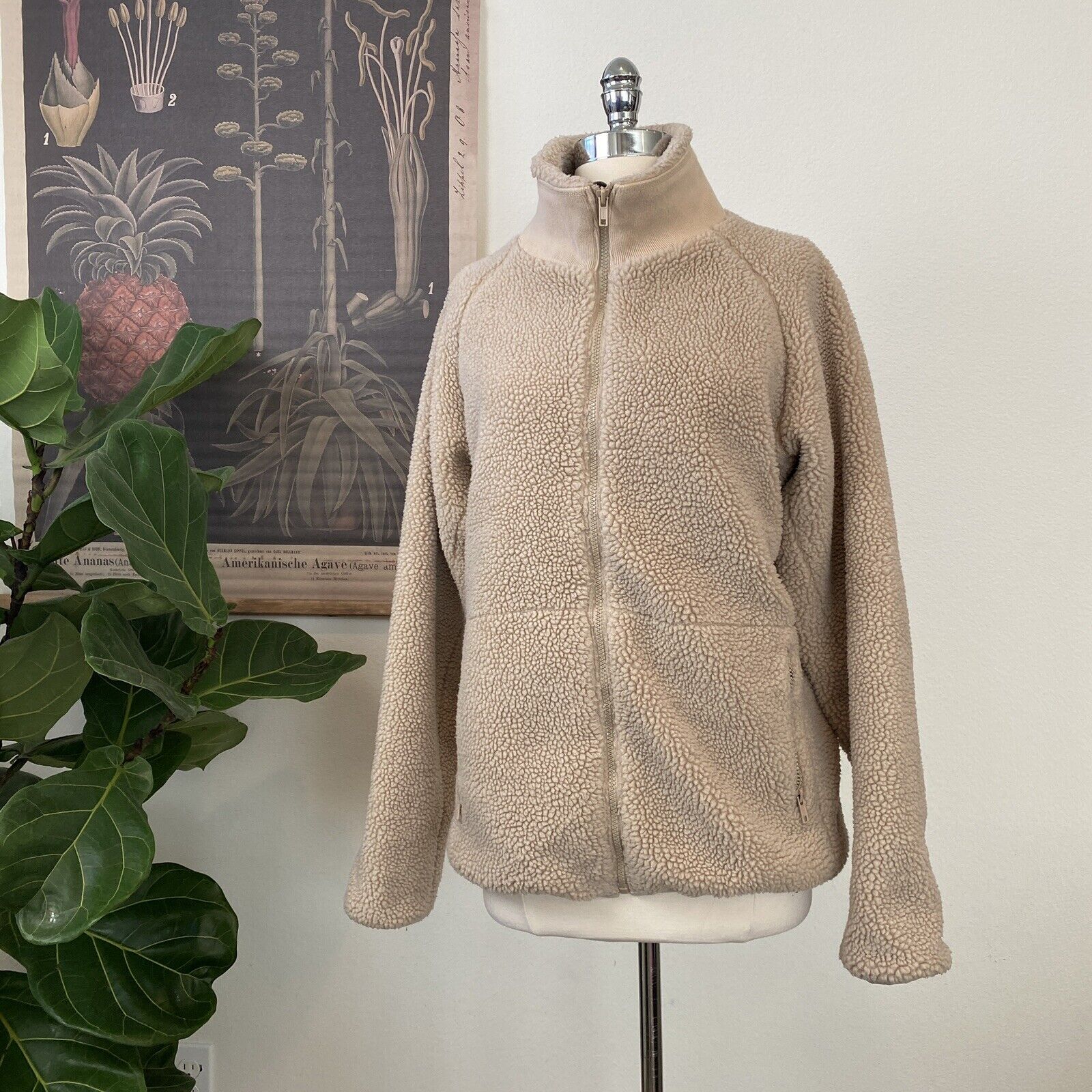 Brandy Melville Sherpa Teddy Jacket See Measurements