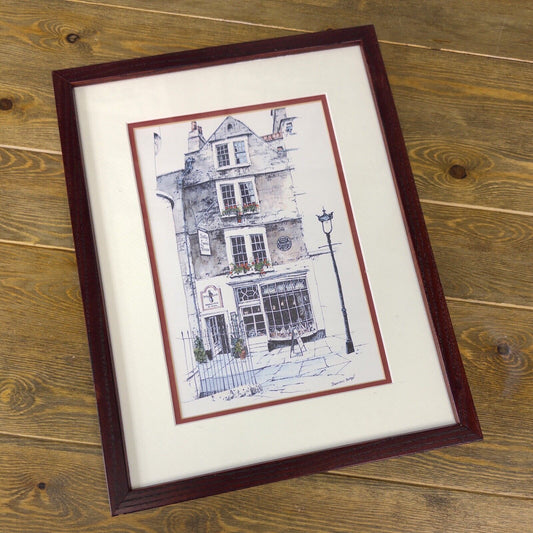 Sally Lunn's House Art Print by Duncan Harper Framed - Bath, Somerset England