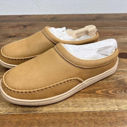 My Pillow Women's MY SLIPPERS All Season Moccasin Leather Size 9 Style 74473-05