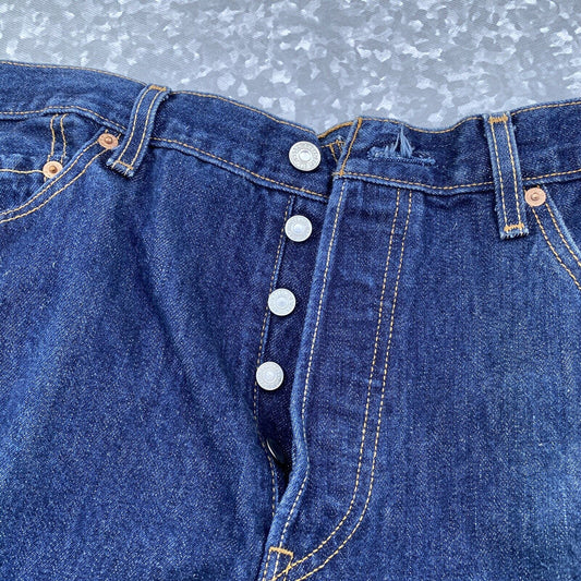 Vintage Levi's 501 36×36 Medium Wash Straight Leg