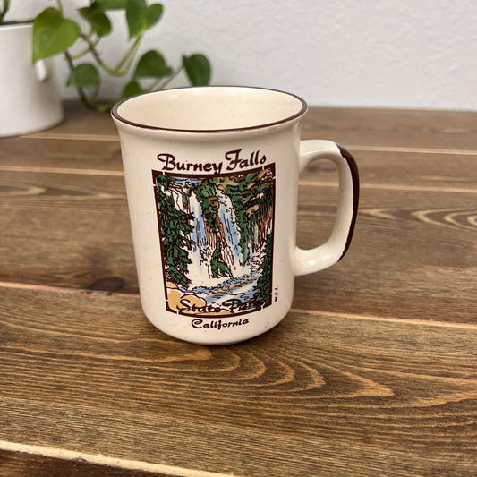 Vintage Burney Fallo State Park Coffee Mug Souvenier