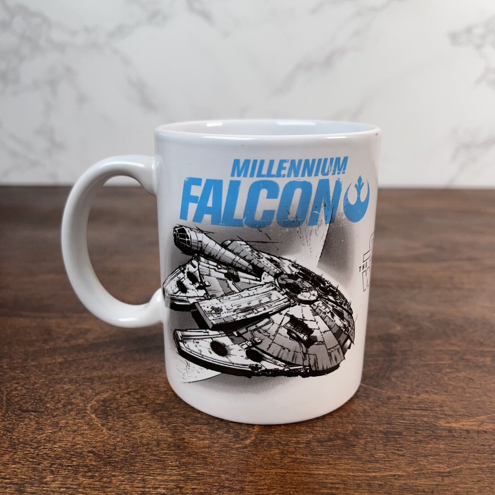 Star Wars The Force Awakens Millennium Falcon Disney Zak! Coffee Mug / Tea Cup