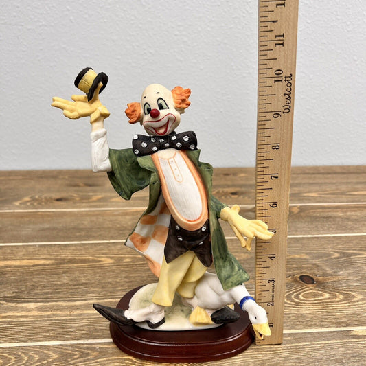 DAVAR 1950s sculpture of a clown, 10 1/2" tall