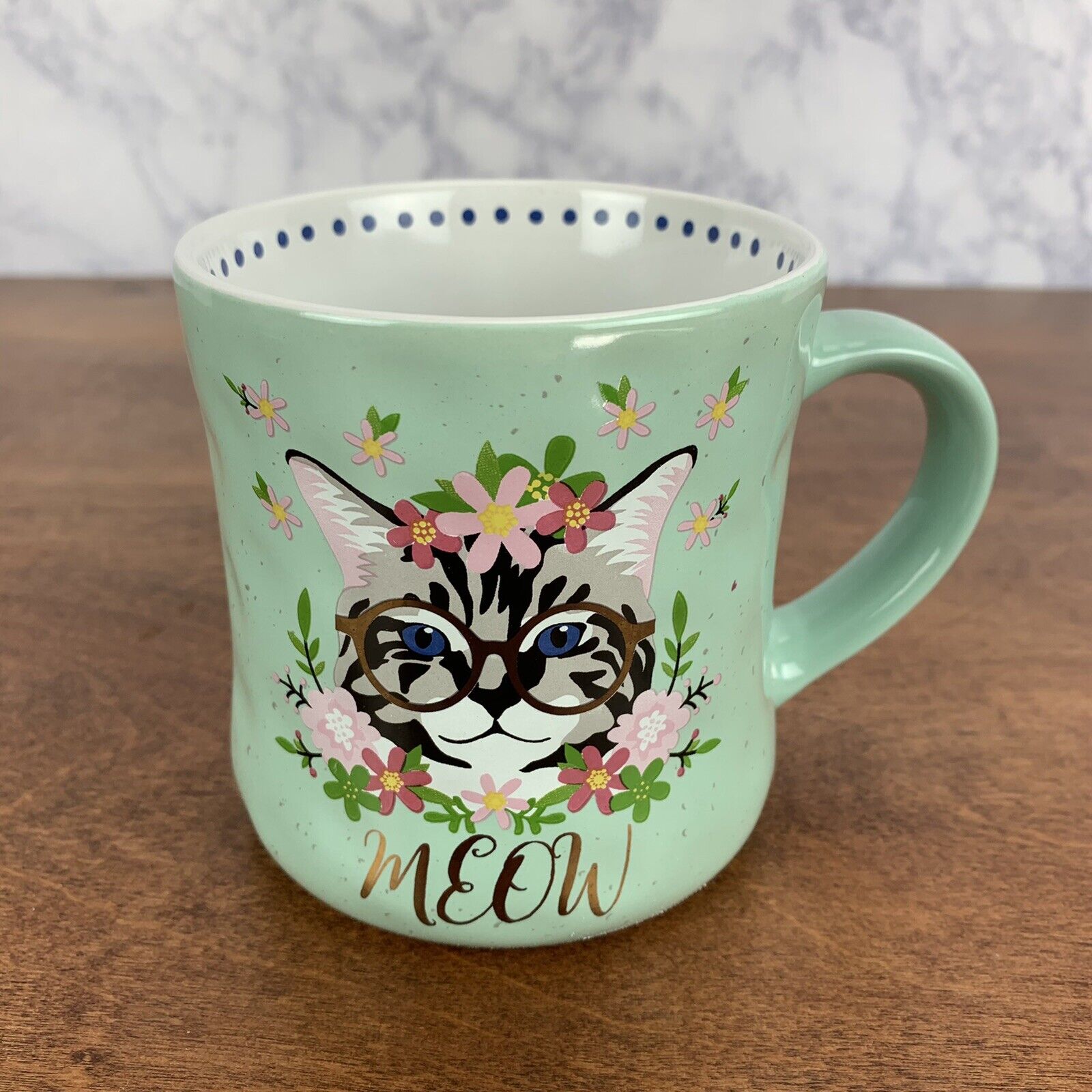 Kensie Home Kitty Kitten Cat Kat Meow! Mug Cup