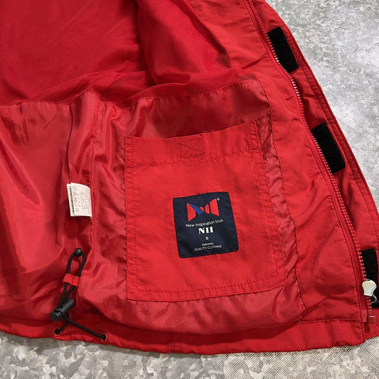 NIl New Inspiration Icon Clothing Red Jacket Size Small