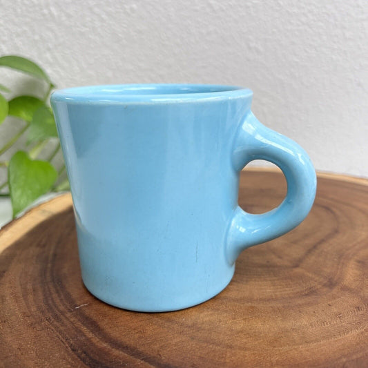 Vintage Santa Anita Ware California Modern Pastel Blue Mugs Coffee/Tea Vintage