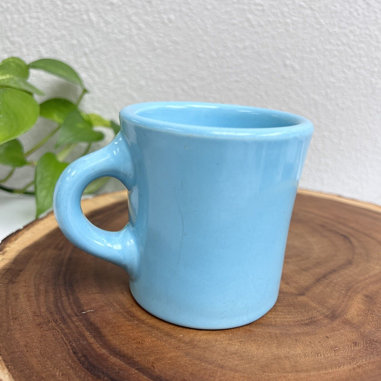 Vintage Santa Anita Ware California Modern Pastel Blue Mugs Coffee/Tea Vintage