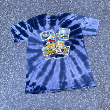 2015 Walt Disney World Tie-Dye T-shirt Size M