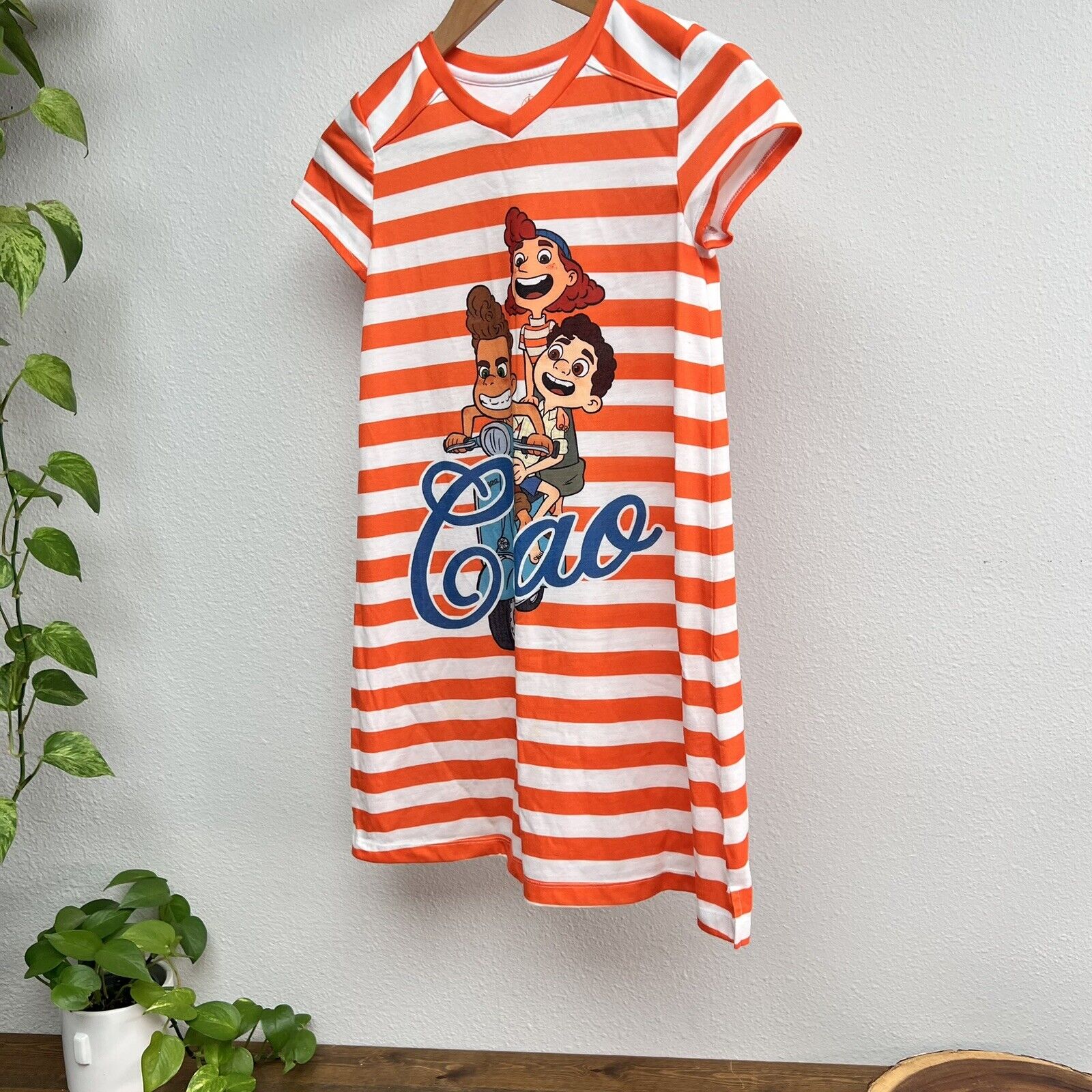 Disney Store Luca Nightgown Nightshirt girls sizes 9/10