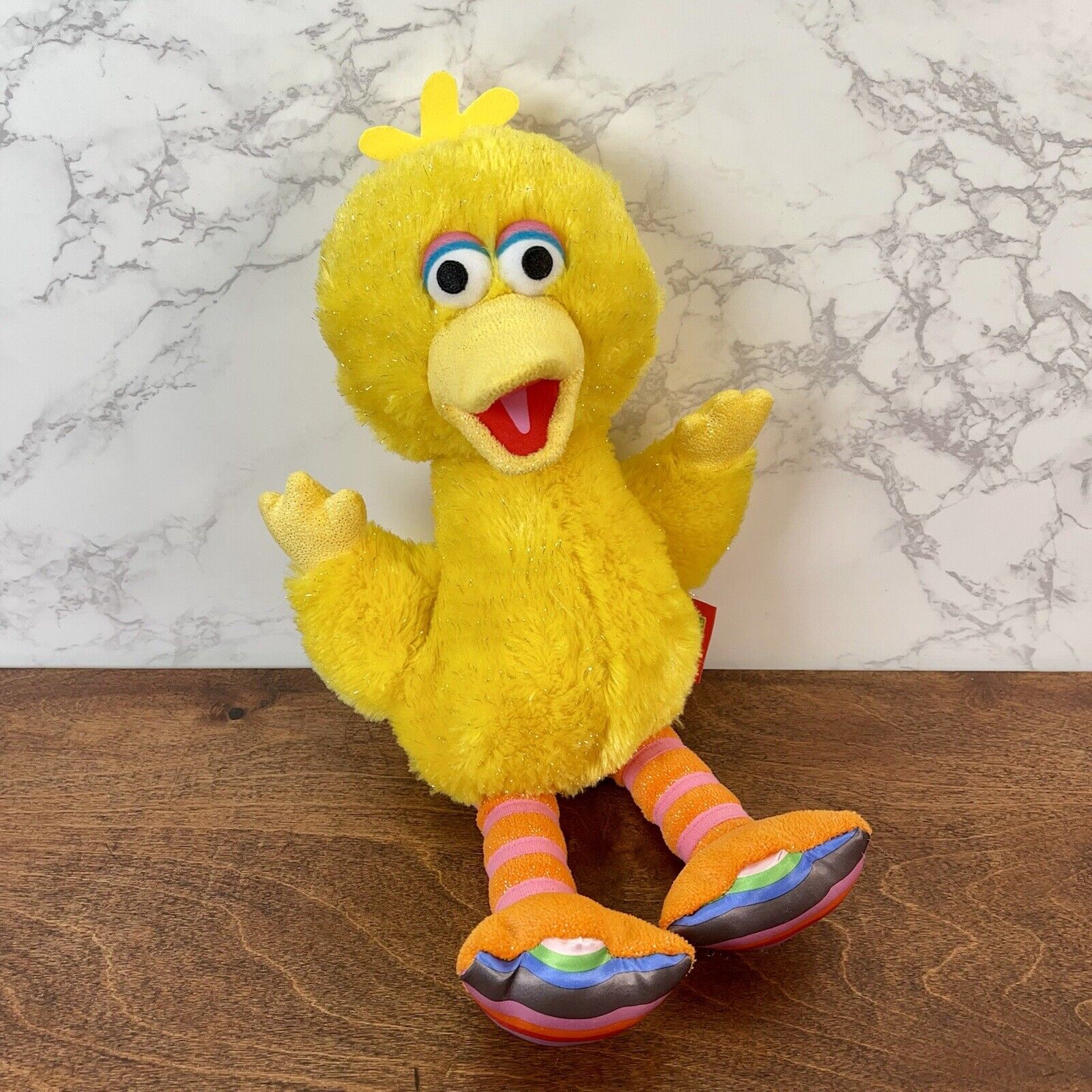 2019 Isaac Mizrahi Loves Sesame Street for Macy's Big Bird plush stuffed toy