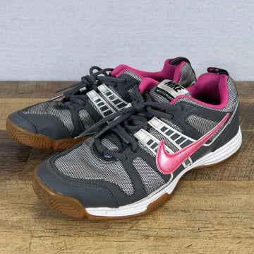 Nike Multicourt 10 Pink Gray Womens Athletic Shoes 454366-003 Size 9.5