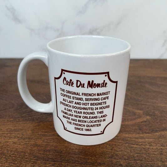 Cafe Du Monde-Original French Market Coffee Stand- N Orleans,LA- mug/cup