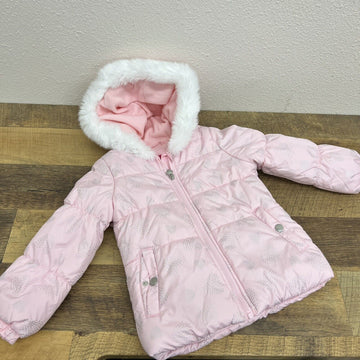 London Fog Girl's Bubble Jacket Girls 4T Pink