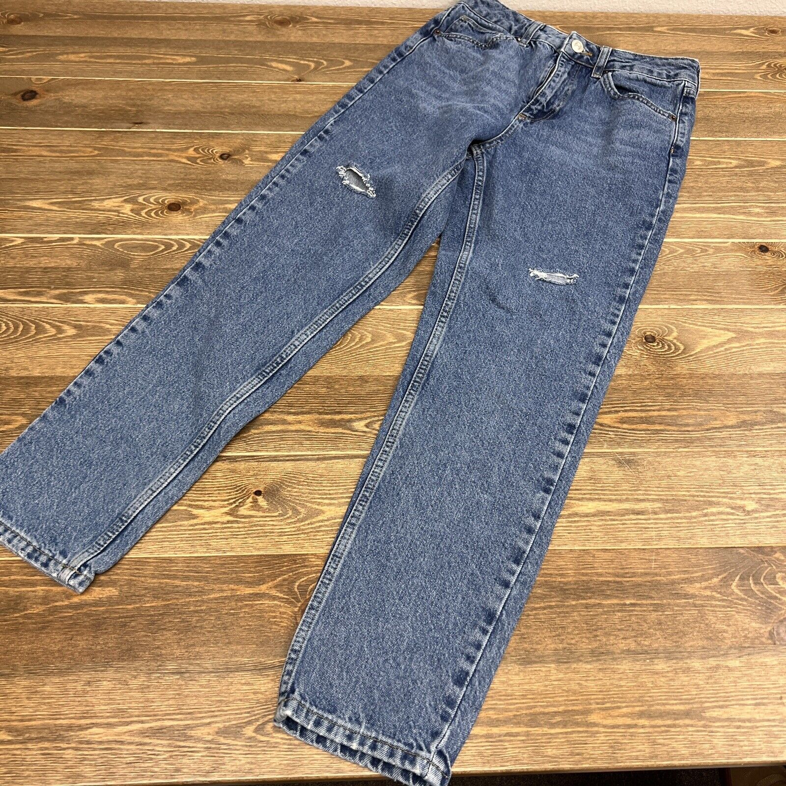 BDG Urban Outfitters Mom Jeans Women's Size 27 W Blue Medium Wash