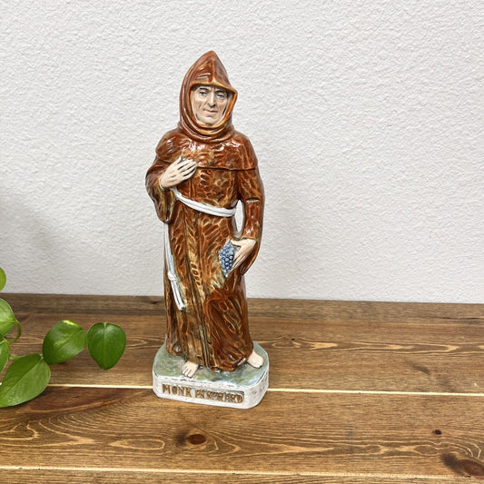 1983 Vintage Monk Ekkehard Christian Statue Figurine Religious Italy