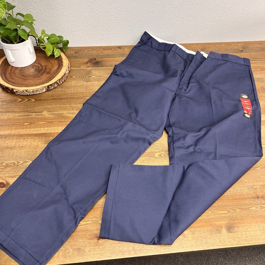 Dickies 874 Original Fit Men's Navy Blue Work Pants 48 X 32 New