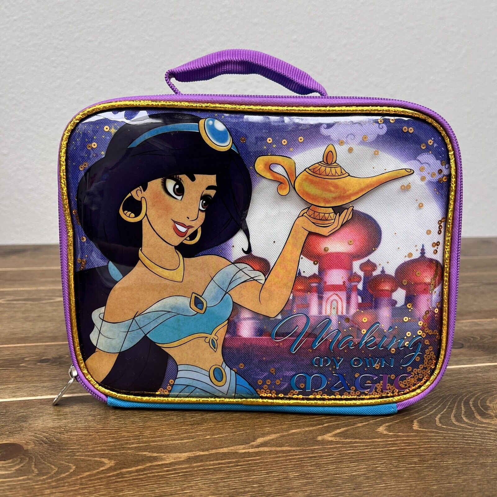 Disney Aladdin Jasmine Lunch Bag - Insulated Kids Lunchbox