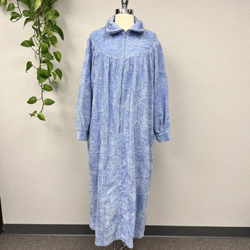 Amanda Stewart Nightgown Blue Long Sleeve M