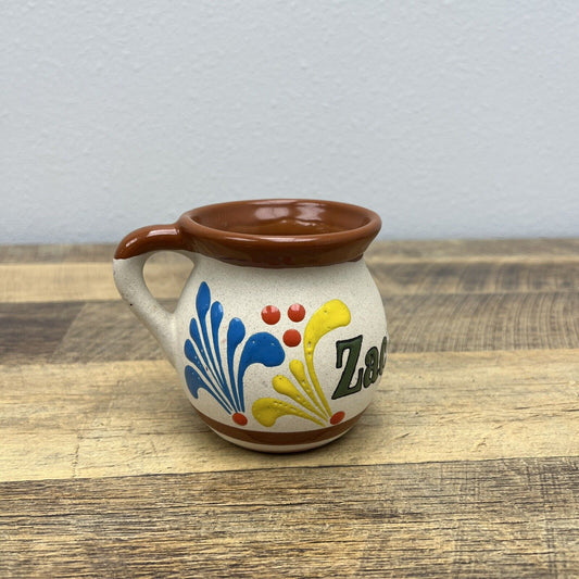 Zacatecas Mexico Clay Glazed Souvenir Coffee Tea Mug Cup Gift