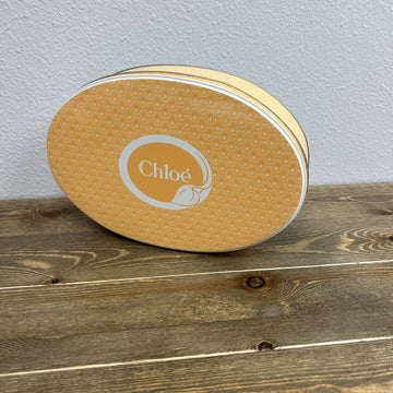 Chloé Tin Metal  Box with Lid EMPTY