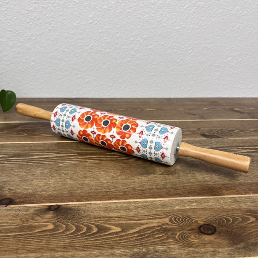 Anthropologie Poppy Roll The Dough Rolling Pin