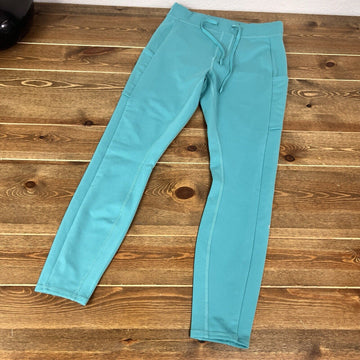 ALO Yoga Pants RN 87370 High Waist Womens Sz M Mint Green Cropped Leggings