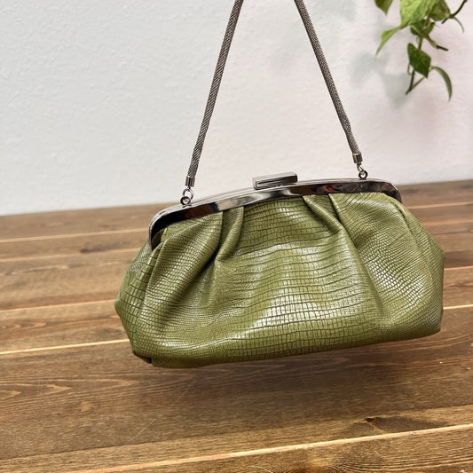 Kenneth Cole Handbag Olive Green  Vintage Casual Boho Everyday