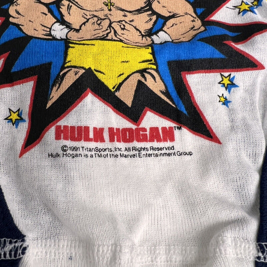 Hulk Hogan WWF Wrestling 1991 Vintage Boys Briefs Size 6 Funpals Set Of 3